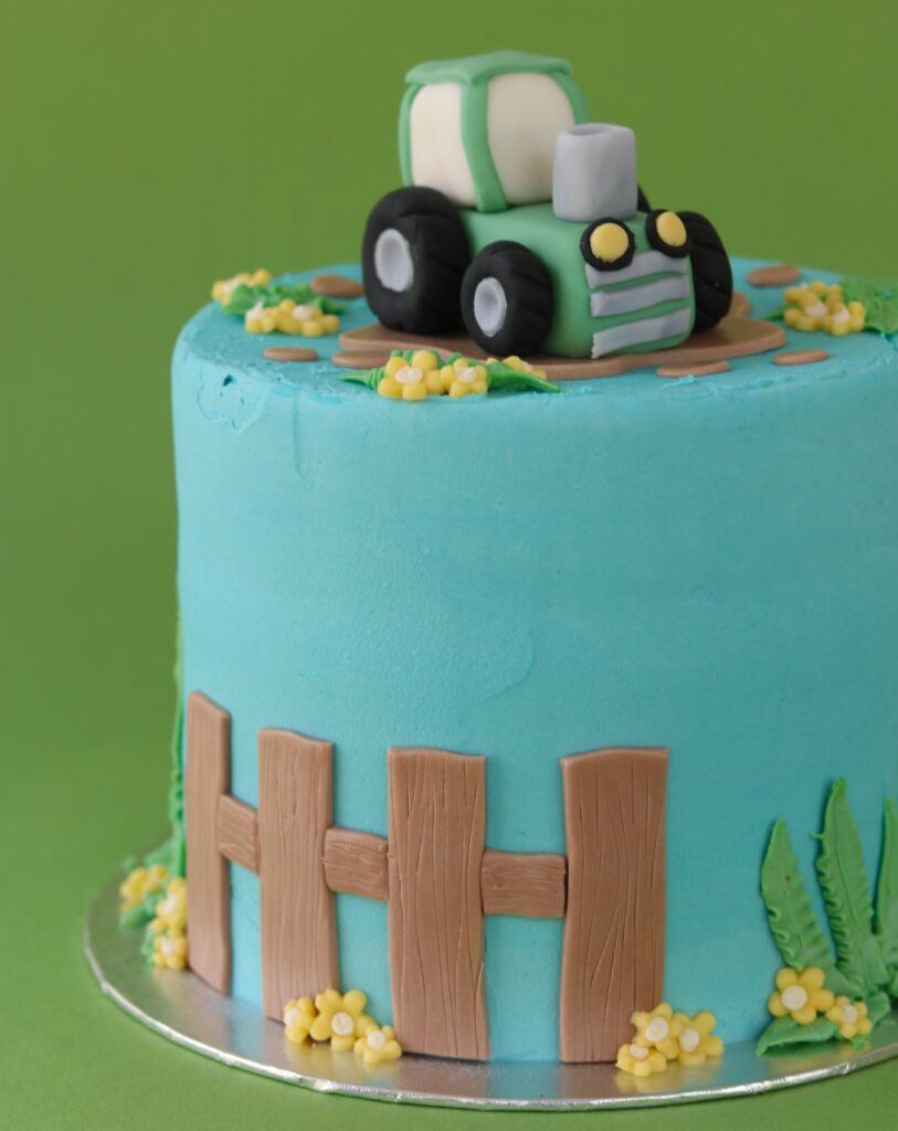 tractor cake